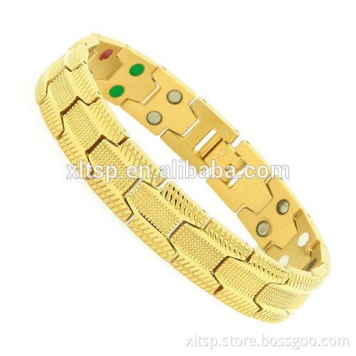 Europe hot sales Men's Titanium Magnetic Bracelet Adjustable